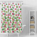 Bathveil Banana Leaves Shower Curtain Liner, 4G PEVA Waterproof, with Grommets and 3 Magnetic Weights, 72 x 72 in